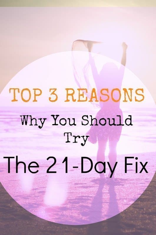 Top 3 Reasons: Why You Should Try The 21-Day Fix