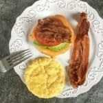 Avocado Cheddar Keto Breakfast
