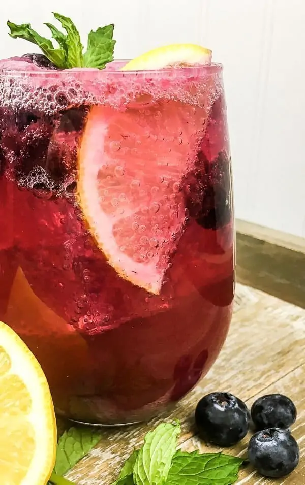 Blueberry Mint Lemonade