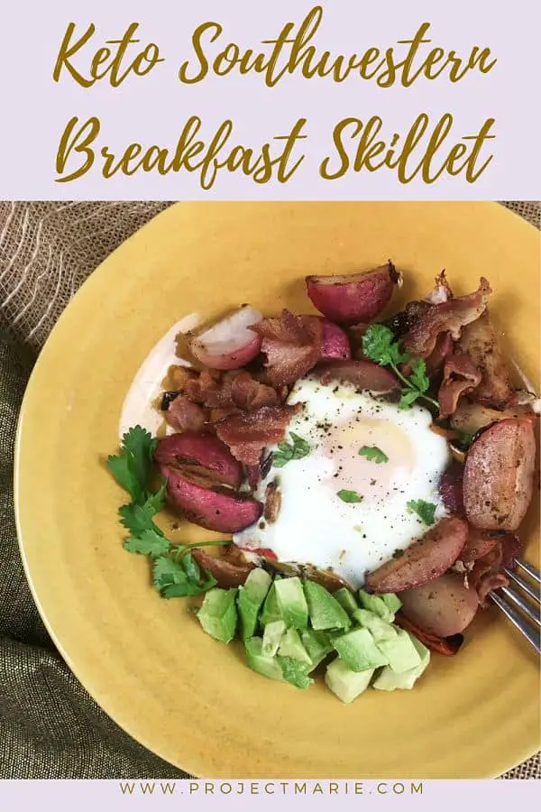 Keto Southwestern Breakfast Skillet