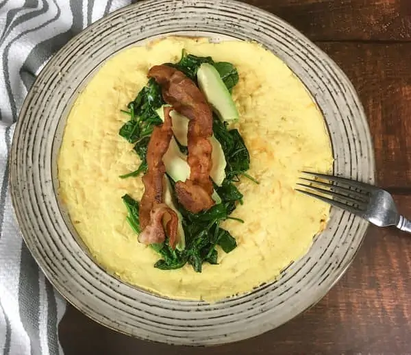 KetoOpenFacedOmelet