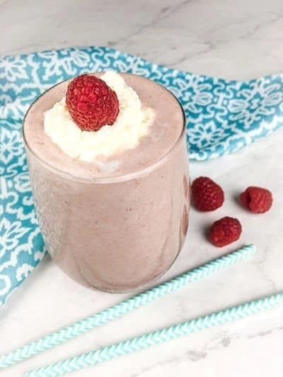 KetoRaspberryCreamSmoothie