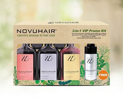 Novuhair 3-in-1 VIP Promo Kit Novuhair 3 in 1 VIP Promo Kit
