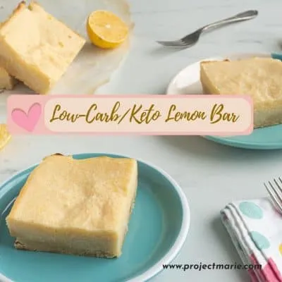 Who Says You Can’t Have Your Low-Carb Keto Lemon Bar and Eat It, Too?