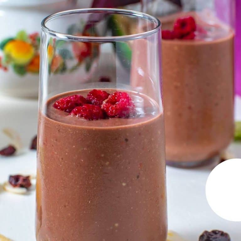 Low-Carb-Keto-Raspberry-Smoothie